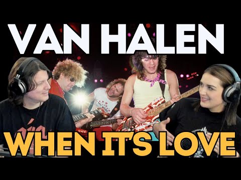 VAN HALEN - When It’s Love (OFFICIAL MUSIC VIDEO) | FIRST TIME REACTION TO THIS CLASSIC | Epic Vid!