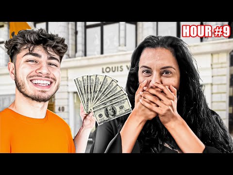 Giving My Mom $1,000 Every Minute!