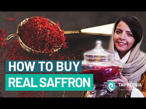 MOST EXPENSIVE SPICE IN THE WORLD: How to buy REAL Saffron in Iran