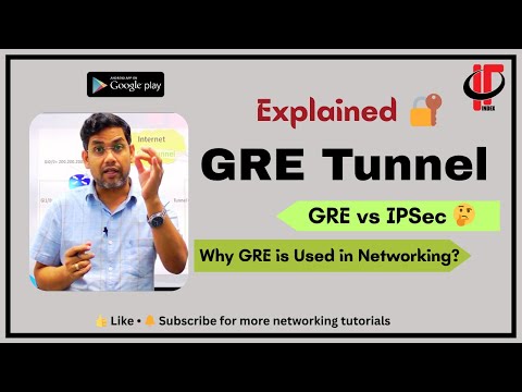 🔐 GRE Tunnel Simplified – Connect Sites Like a Pro | CCNA | ITindex