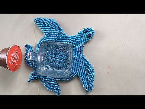 一macrame animal sea turtle