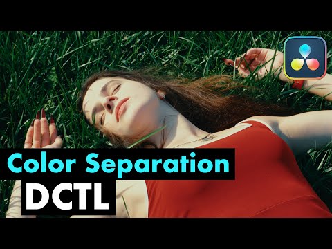 Introducing the Color Separation DCTL for DaVinci Resolve