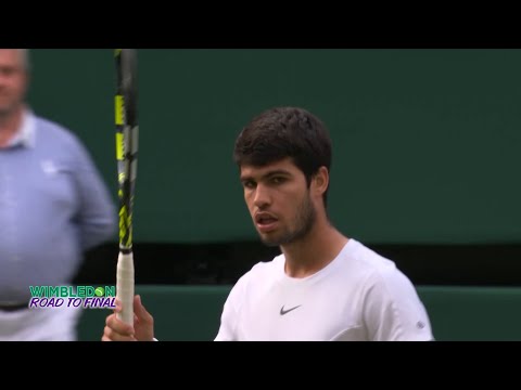 Wimbledon 2023 | Journey to the Final - Alcaraz in Wimbledon 2023