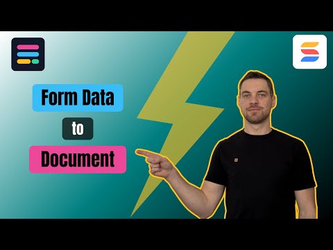 Automatically Create PDFs & Documents from Forms with Fillout