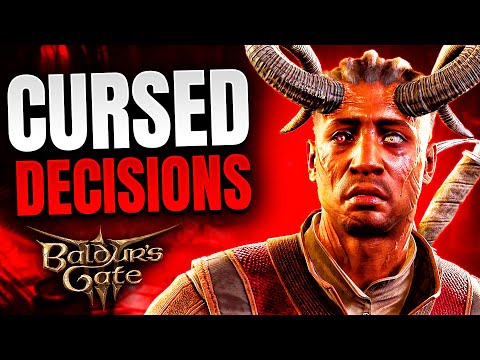Baldurs Gate 3 - 10 WORST CHOICES in Act 3 (Cursed Decisions)