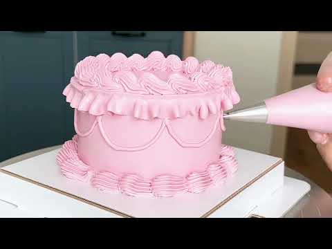 Бенто-торт в стиле Ламбет