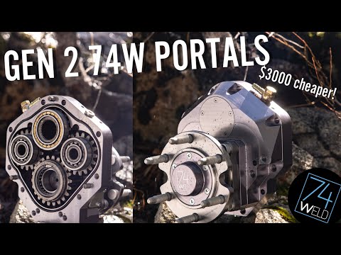 NEW GEN 2 74 WELD PORTAL AXLES | technical breakdown