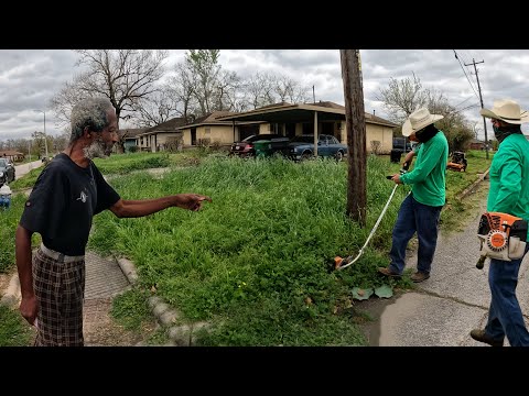 He REFUSED Our OFFER, Then CHANGED His Mind LAST MINUTE- FREE Yard MAKEOVER