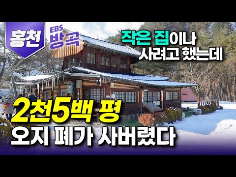 [강원 홍천] 은퇴 후 사람답게 살고 싶어 마음의 안식처 찾아 3년, 사방이 산으로 둘러싸인 오지 산장에 한눈에 반해 2,500평 통째로 사버렸다｜#한국기행 #방방곡곡