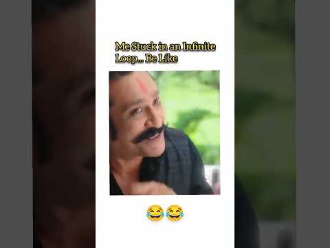 Me stuck in an Infinite loop #shorts #coding #comedy