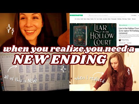 Am I seriously rewriting the ENDING of my book too?