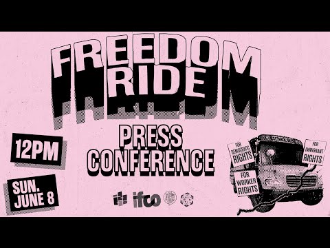 Live: Faith Leaders and Activists Begin Journey to ICE Facility in Jena, LA