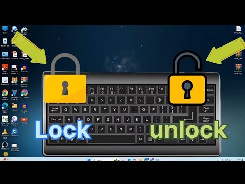 How to lock and unlocked computer /laptop keyboard in Windows 7 /8 / 10 or 11 Easy steps  in hindi