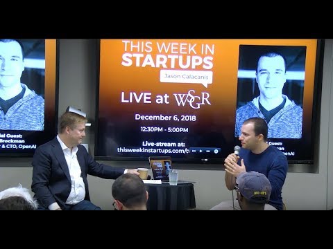 E882: TWiST Live! OpenAI Greg Brockman on rapid acceleration toward artificial general intelligence