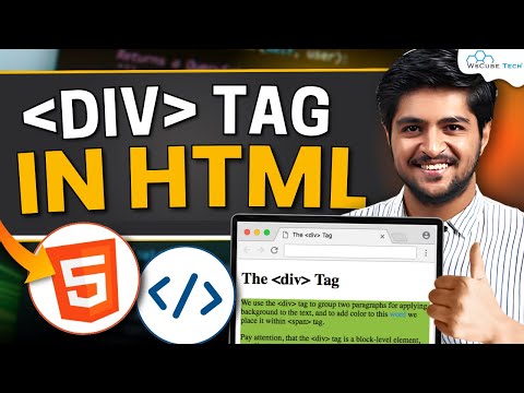 HTML DIV Tag Tutorial: How to Use, Position & Style Div Elements (Full Guide in Hindi) | HTML & CSS