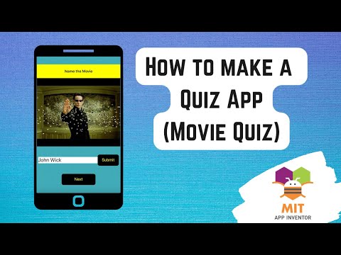 How to make Quiz App in MIT App Inventor (Part 1)| Movie Quiz App |lists in MIT App Inventor