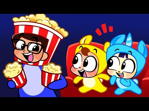 First Adventures at the Theater 🍿🎭 SUBSCRIBE for Funny Kids Songs And Nursery Rhymes♥️