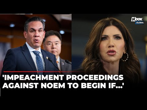House Democrats Give Final Ultimatum To Trump On Kristi Noem? 'She Needs To Be Fired Or...'| US News