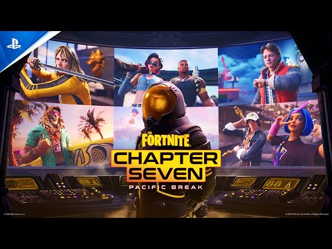 Fortnite - Battle Royale Chapter Seven: Pacific Break Gameplay Trailer | PS5 & PS4 Games
