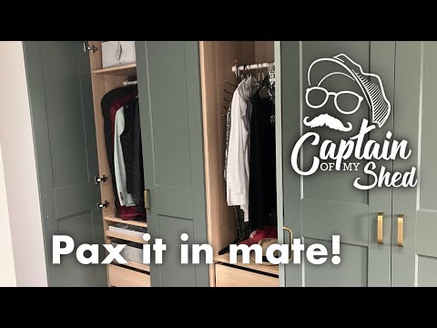 DIY Pax Wardrobe Build | Flat Pack Made Easy