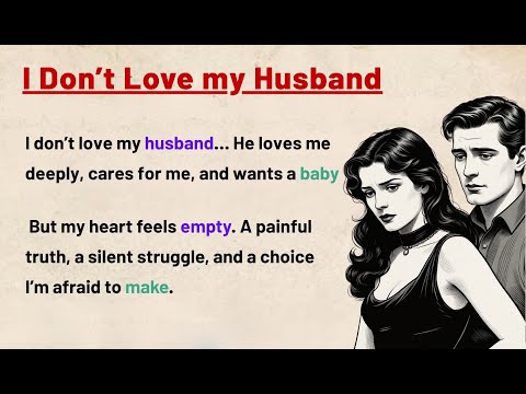 Learn English Stories Level 3⭐ I Married Without Love ✅ Emotional Stories Listening A1-A2