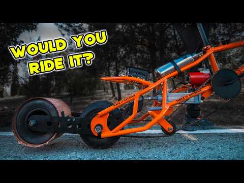 This Bicycle Has GO KART Wheels!