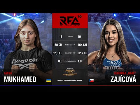 Amina Mukhamed VS Veronika Zajícová | RFA 10 | Havířov | 13. 5. 2023