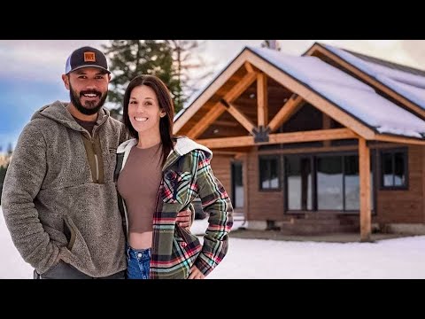 We Built Our Dream Mountain Home 6 Year DIY Start to Finish Timelapse
