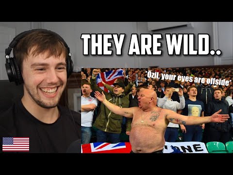 American Reacts to English Football Chants