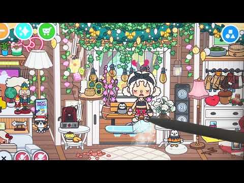 #новогодний #влог #в #тока #бока #домик #в #лесу #7 #часть❄️🌨️🤗