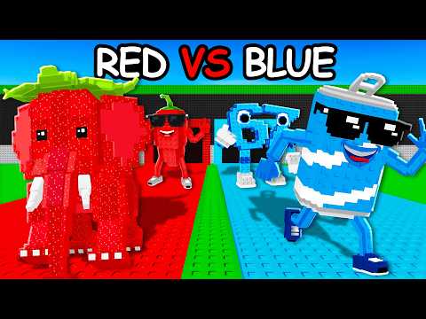 RED vs BLUE In Steal A Brainrot