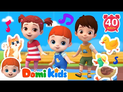 學動物跳舞合集 + 更多寶貝多米 & 舞蹈兒歌 | 教育兒歌