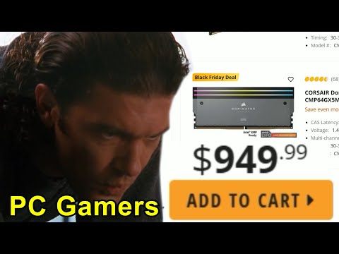 PC Gamers Reaction to Insane RAM Prices