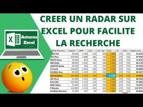 Astuce Excel : comment faire une recherche en fonction de la ligne et de la colonne 💡