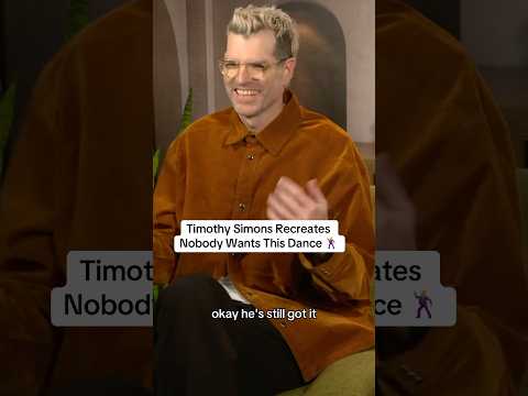 I can’t believe I got “Sasha” aka #TimothySimons to recreate this dance! #NobodyWantsThis #netflix