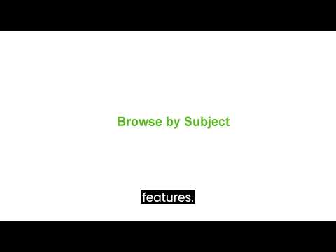 TED - Browse by Subject - tutorial