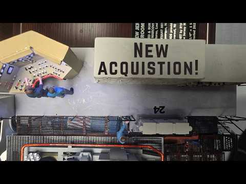 A Model of the Battleship's Engine Room