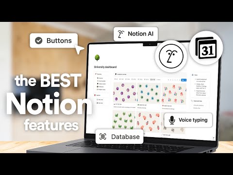 how to use notion as a student 📚 the BEST features every student should be using
