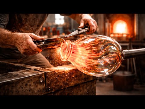 The Art of Murano Glassblowing – One Breath Can Change Everything | ASMR