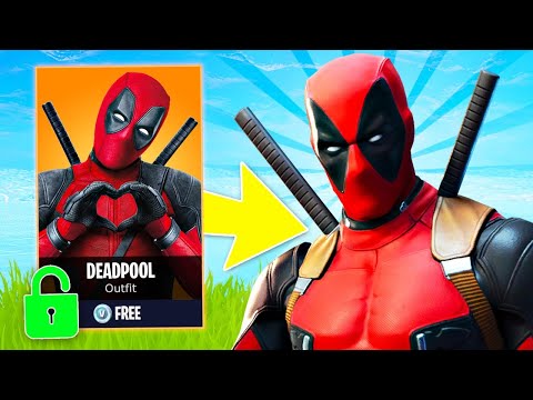 New DEADPOOL EVENT and DEADPOOL SKIN UNLOCK! (Fortnite Battle Royale)