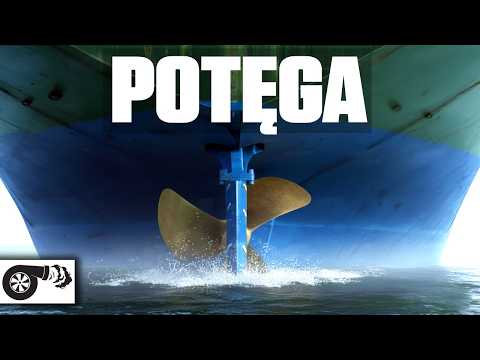 Niesamowita moc silnika napędzającego największe statki świata