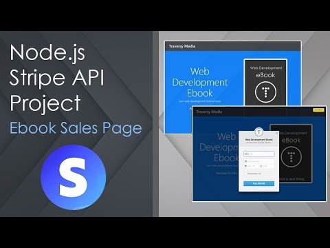 Node.js & Stripe API - Ebook Sales App & Heroku Deploy