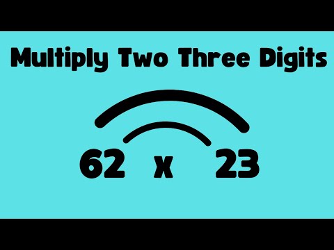Multiplication of 2 and 3 digit numbers- Easy Multiplication