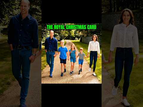 The royal Christmas card #princewilliam #princesscatherine #chrismaswonderland #bingcrosby