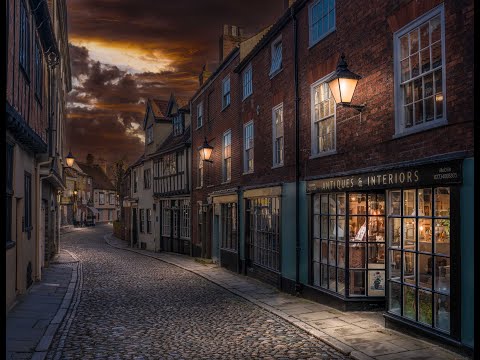 Day to Night - Full Workflow - Elm Hill Norwich, England