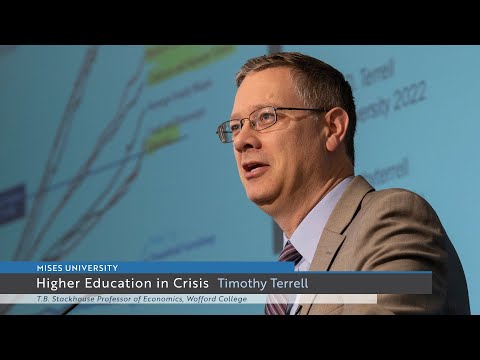 Higher Education in Crisis | TImothy Terrell