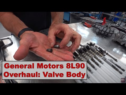 General Motors 8L90 Overhaul Part Three:  Valve Body Overhaul