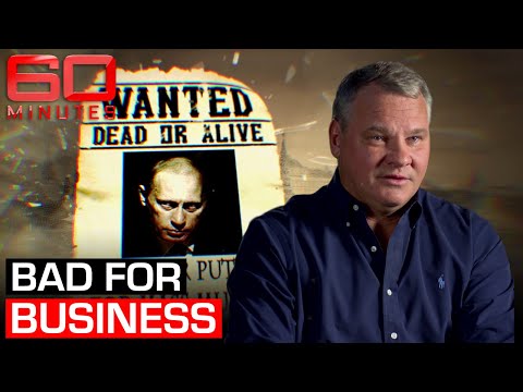 Russian oligarch puts million-dollar bounty on Vladimir Putin's head | 60 Minutes Australia