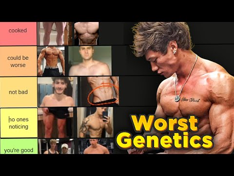 Worst Genetics For Growing Muscle (TIER LIST)