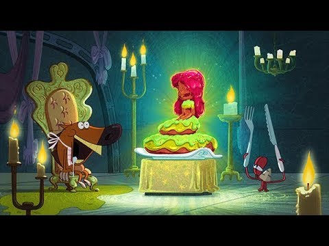 ZIG e SHARKO - COMPILAÇÃO DE COMIDA - Português Brasil | Cartoon for Kids